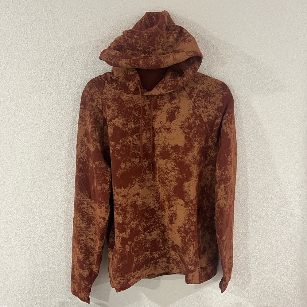 lululemon athletica Rust Patterned Hoodie
